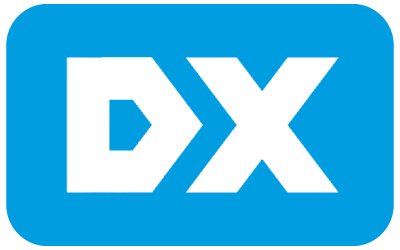 DX logo Speedy Parcels multi-carrier parcel delivery carrier partner shipping