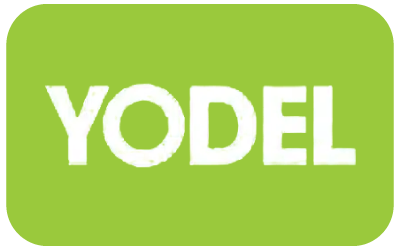 Yodel logo Speedy Parcels multi-carrier parcel delivery carrier partner shipping